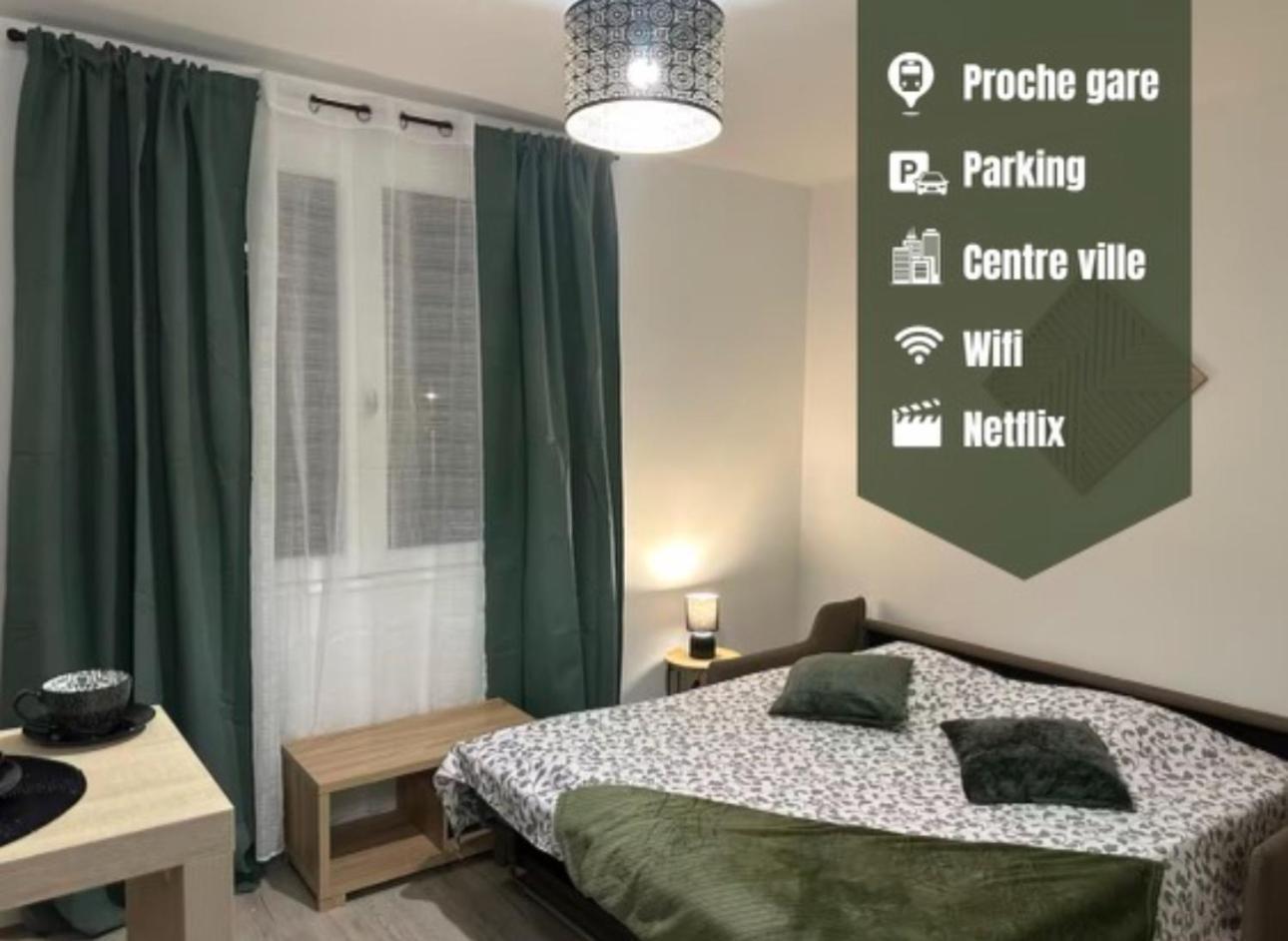 Studio Meuble Wifi Elm Apartment Tonneins Luaran gambar